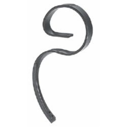 Riduzione per presa di forza con profilo interno 1"3/8 con 6 scanalature e lunghezza 150mm