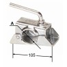 Cinghia trapezoidale in gomma telata tipo B77mm 1950