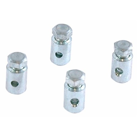 Morsetto serrafilo con vite in testa e con Ã˜ cavo 2,8mm