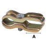 Morsetto per serraggio cavo Ã˜ 1,2 - 1,6mm e misura vite 6x9