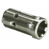 Testina a snodo femmina con ingrassatore filetto M10