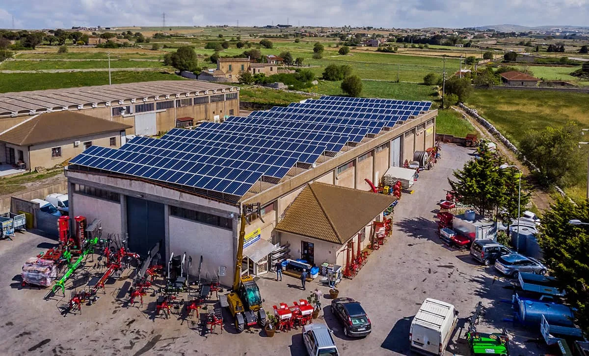 Non Solo Agricoltura - Vista Azienda dall'alto